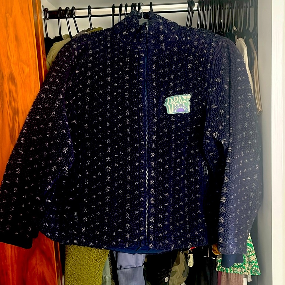 Drift up-cycled fleece jacket